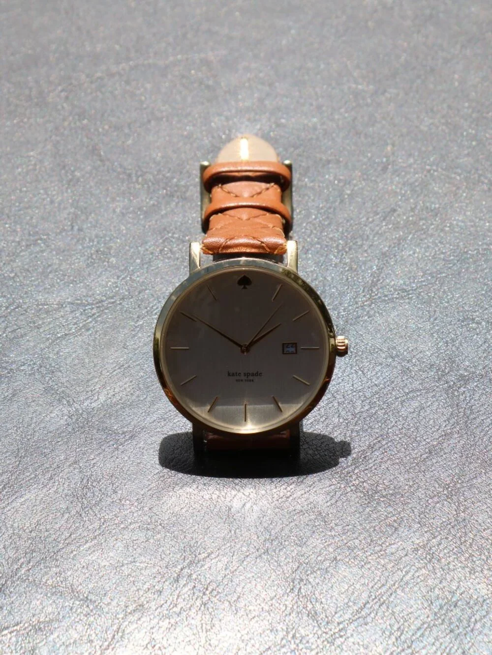 Kate Spade New York Metro Grand Quilted Leather Watch